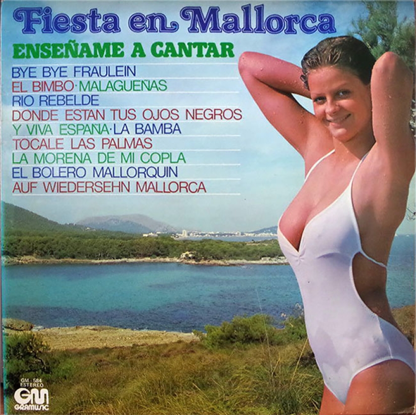 Seductive bikinis from the covers of records of the 60-80s Seductive bikinis from the covers of records of the 60-80s