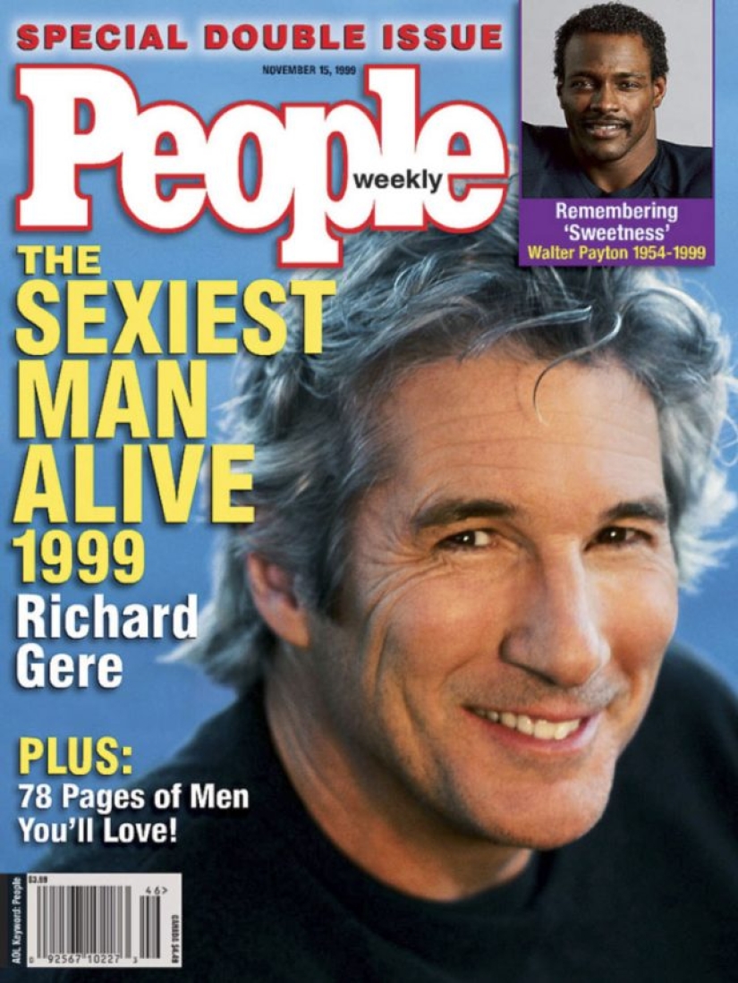 Sexiest Men According to People magazine from 1990 to 2017