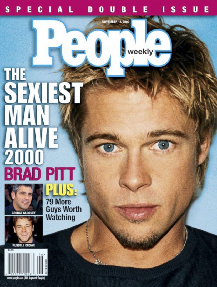 Sexiest Men According to People magazine from 1990 to 2017