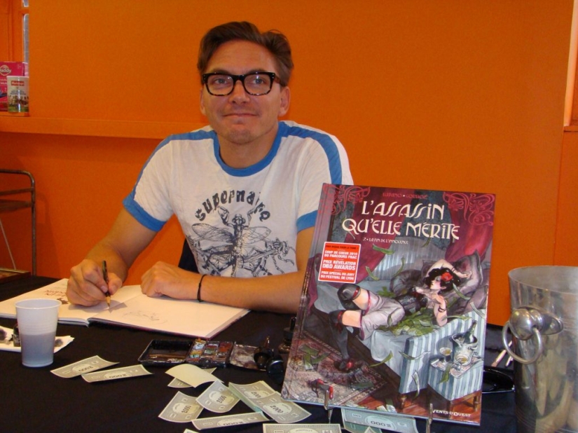 Sexy French women in watercolors by artist Yannick Corbeau Sexy French women in watercolors by artist Yannick Corbeau