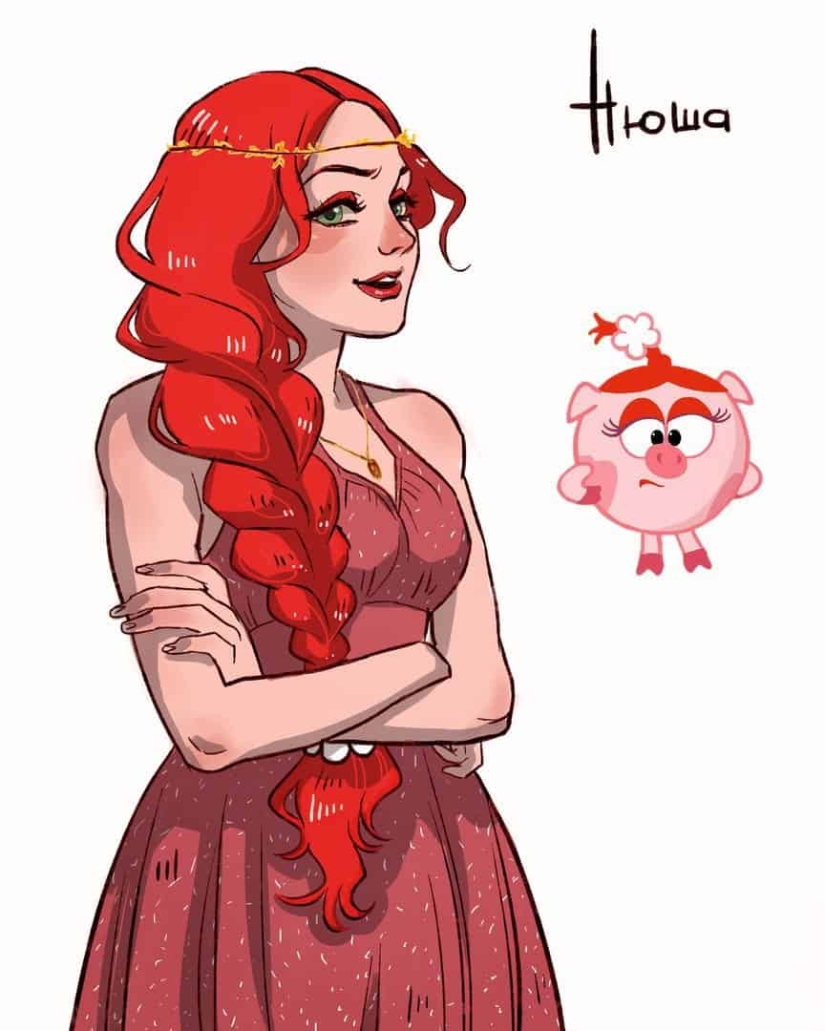 Sexy Nyusha and a strong-assed Lamb: fantasies on the theme of "Smesharikov" Sexy Nyusha and a strong-assed Lamb: fantasies on the theme of "Smesharikov"