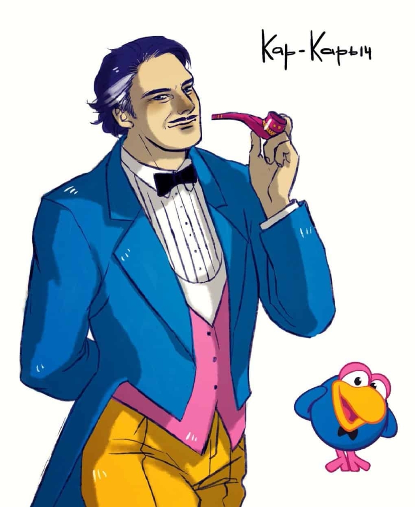 Sexy Nyusha and a strong-assed Lamb: fantasies on the theme of "Smesharikov" Sexy Nyusha and a strong-assed Lamb: fantasies on the theme of "Smesharikov"