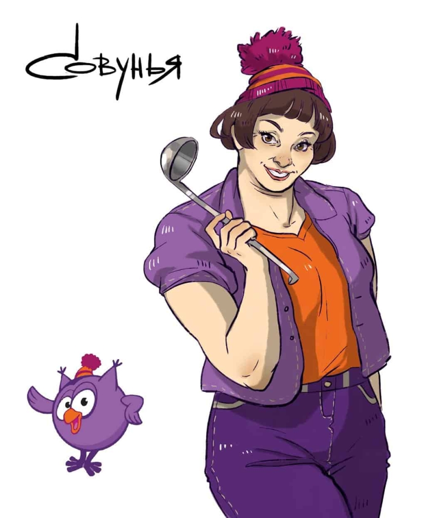 Sexy Nyusha and a strong-assed Lamb: fantasies on the theme of "Smesharikov" Sexy Nyusha and a strong-assed Lamb: fantasies on the theme of "Smesharikov"