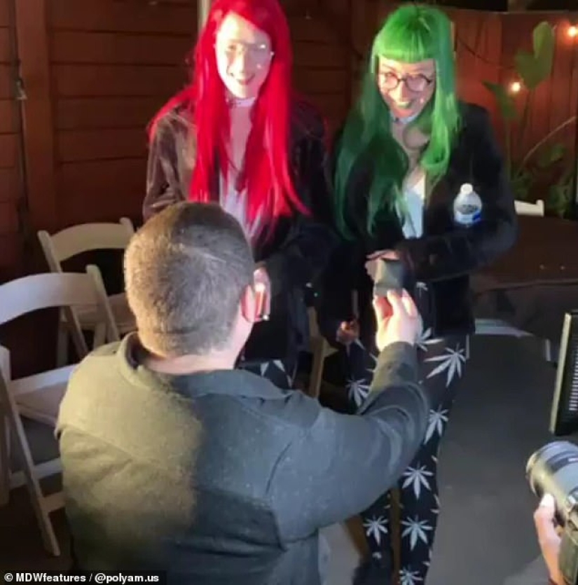 Shall we figure it out for three? The couple fell in love with a girl, and all three live as a friendly Swedish family