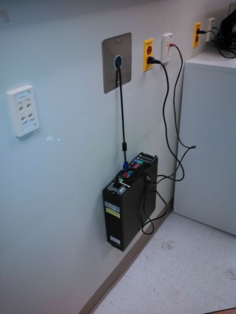 Shots that will make a normal IT specialist shudder with horror