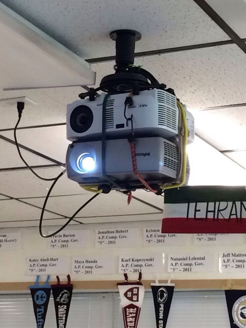 Shots that will make a normal IT specialist shudder with horror