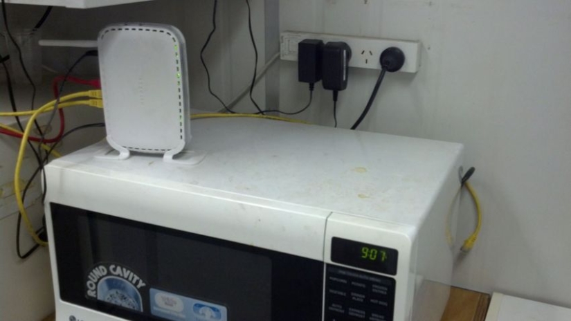 Shots that will make a normal IT specialist shudder with horror