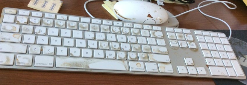 Shots that will make a normal IT specialist shudder with horror