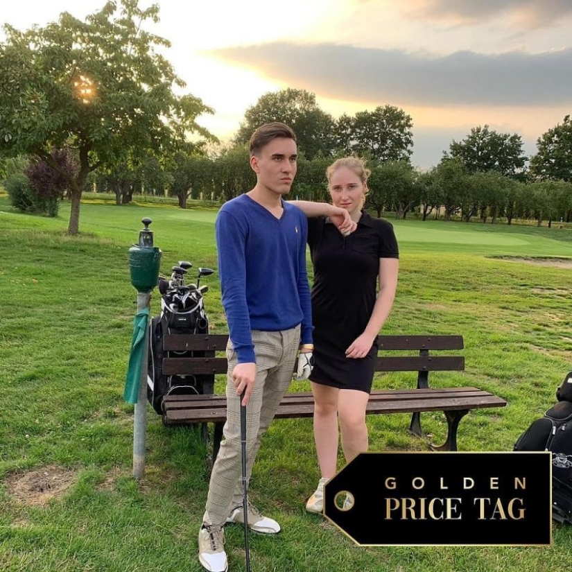 Show-offs are more expensive than money: rich kids pay thousands of dollars to have a price tag put on them