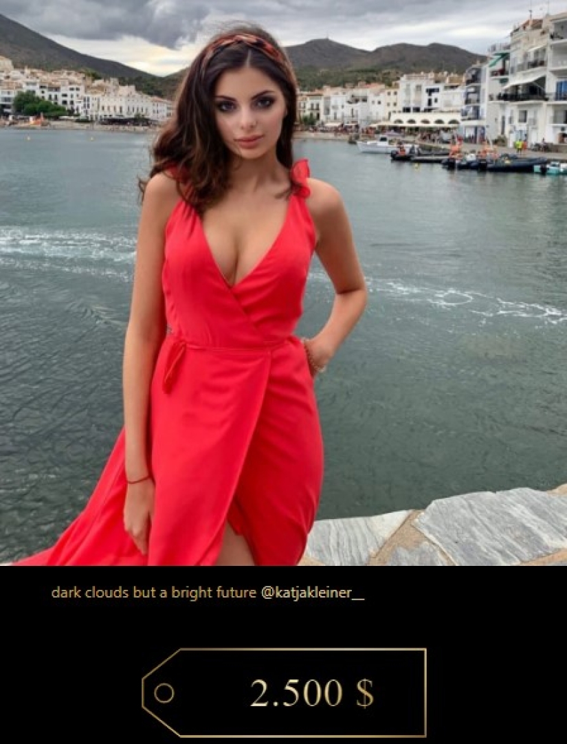 Show-offs are more expensive than money: rich kids pay thousands of dollars to have a price tag put on them