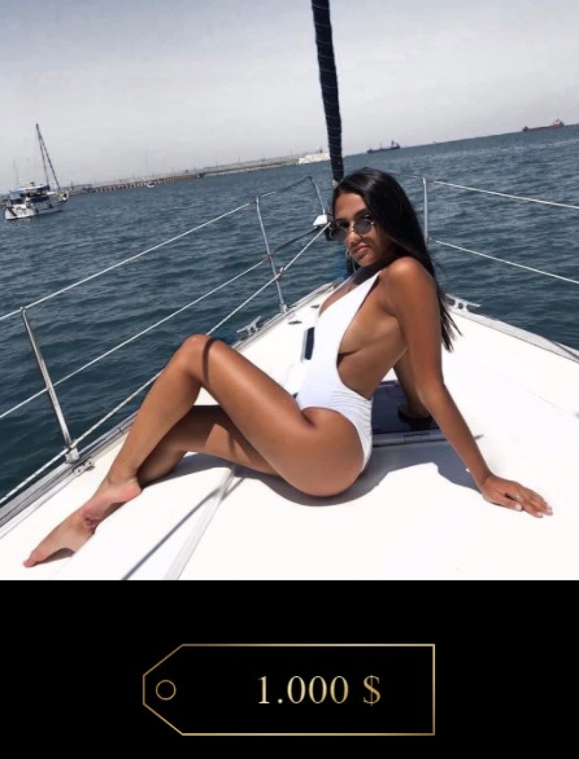 Show-offs are more expensive than money: rich kids pay thousands of dollars to have a price tag put on them