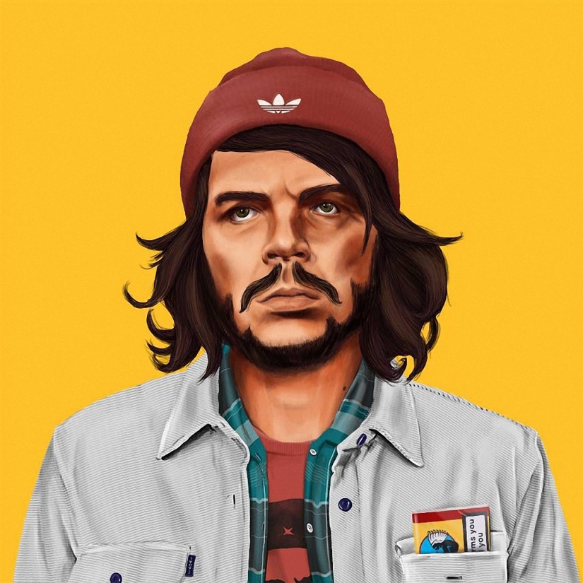 Si los personajes históricos fueran hipsters