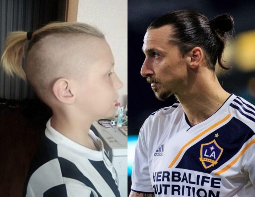 Siberiano Zlatan Ibrahimovich: un escolar ruso tiene problemas por su peinado