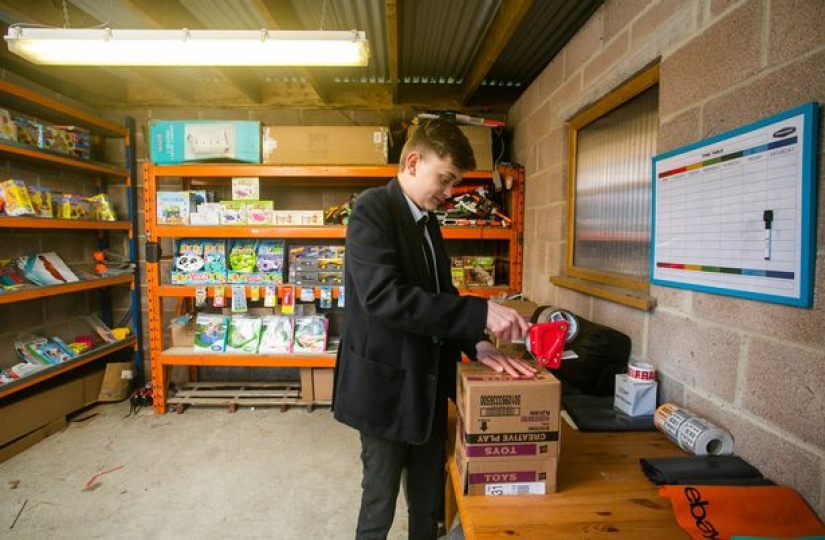 Siguiendo los pasos de los millonarios: un escolar de 14 años gana una buena suma en eBay