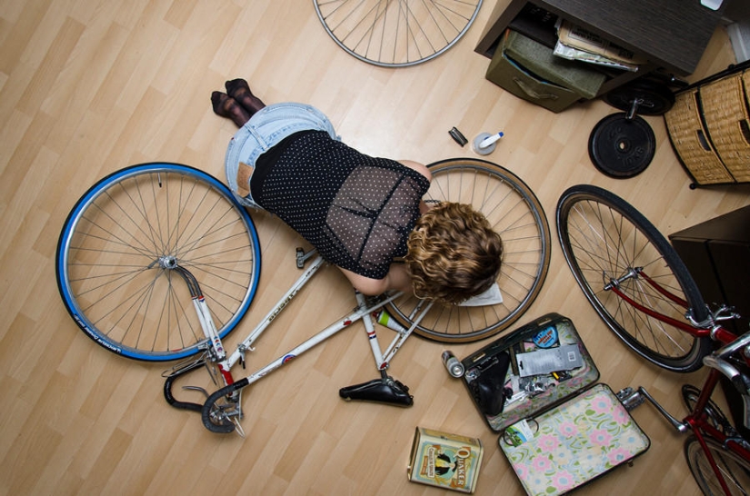 Simple joys of life from an unusual angle