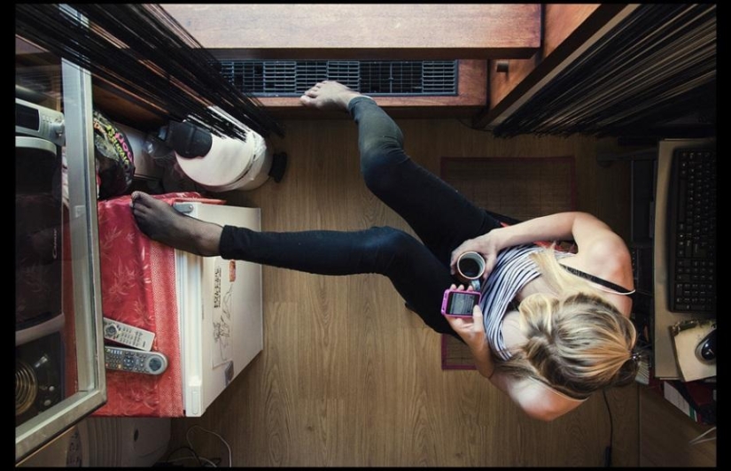 Simple joys of life from an unusual angle