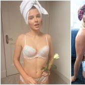 Sin adornos: bellezas glamorosas cargadas fotos a Instagram sin photoshop