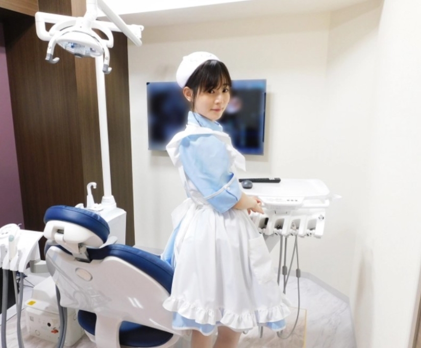 Sirvientas de anime trabajan en uno de los dentistas de Tokio Sirvientas de anime trabajan en uno de los dentistas de Tokio