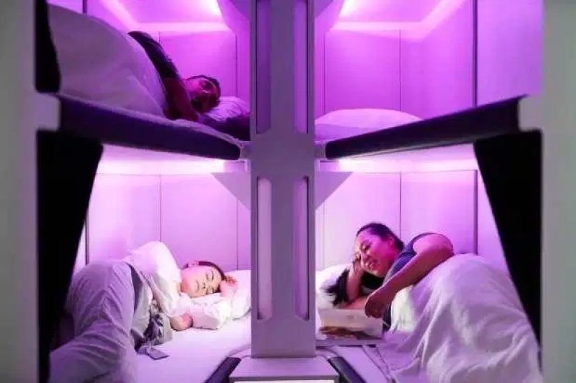 Sky reserved seat: economy class passengers of New Zealand Airlines will be able to lie down during the flight