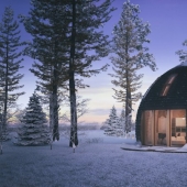 Skydome: casas abovedadas de Rusia