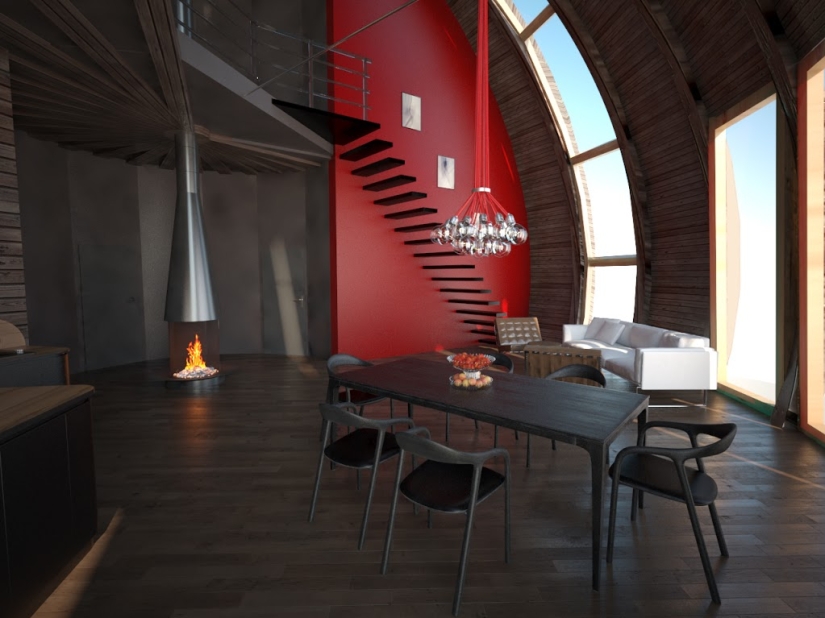 Skydome: casas abovedadas de Rusia