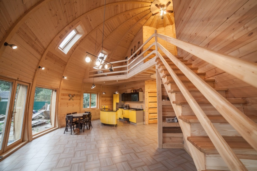 Skydome: domed houses from Russia