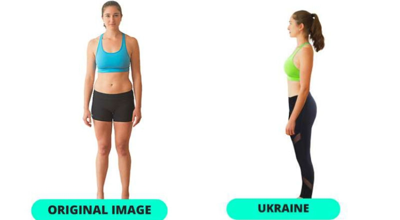 Slim waist and flat stomach: what the perfect female figure looks like in 15 different countries