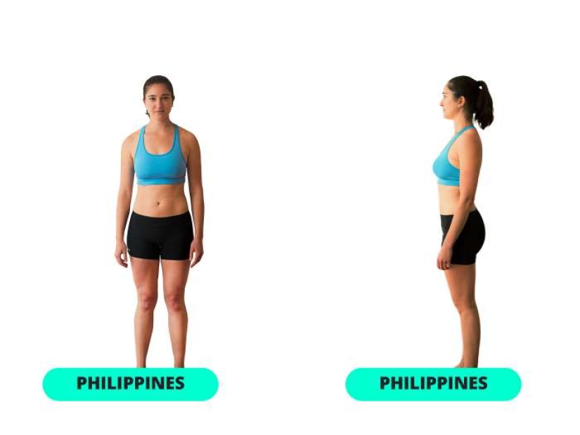 Slim waist and flat stomach: what the perfect female figure looks like in 15 different countries