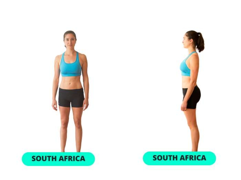Slim waist and flat stomach: what the perfect female figure looks like in 15 different countries