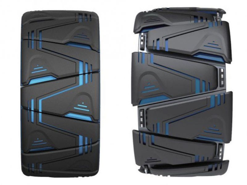 "Smart" wheels that adapt to the road and the weather "Smart" wheels that adapt to the road and the weather