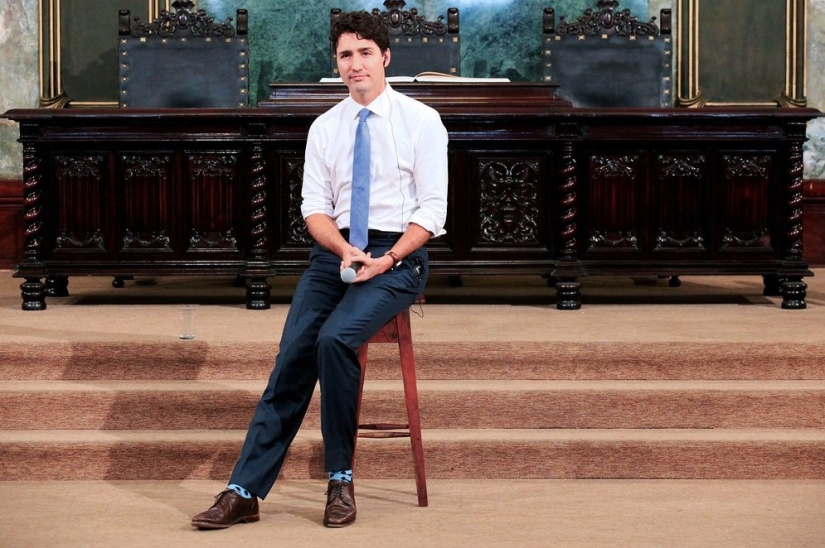 Socks in Canada are more than socks: Justin Trudeau's 11 Bright Couples
