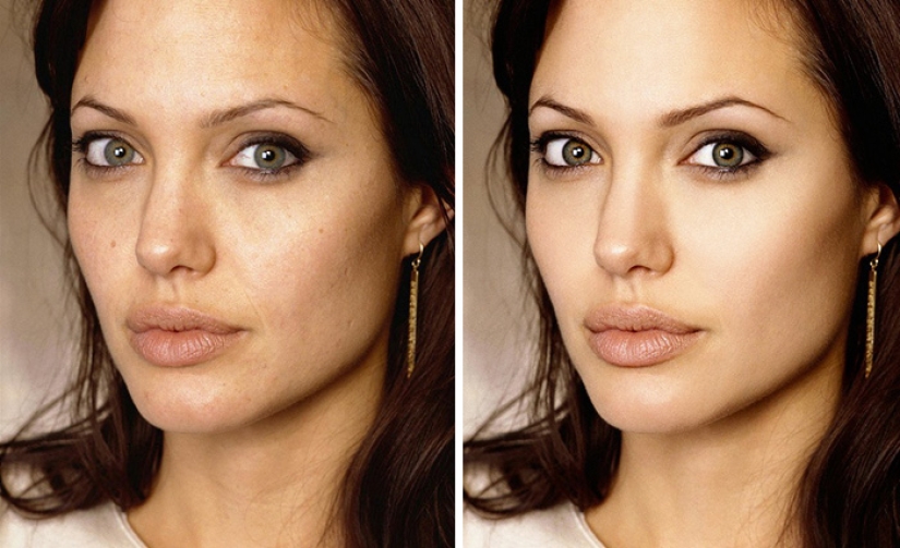 Solid deception: 25 photos of stars before and after photoshop Solid deception: 25 photos of stars before and after photoshop