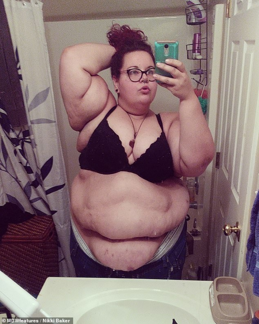 "Solo duermo con los delgados": una niña de 190 kilogramos de los Estados Unidos contó sobre sus preferencias sexuales
