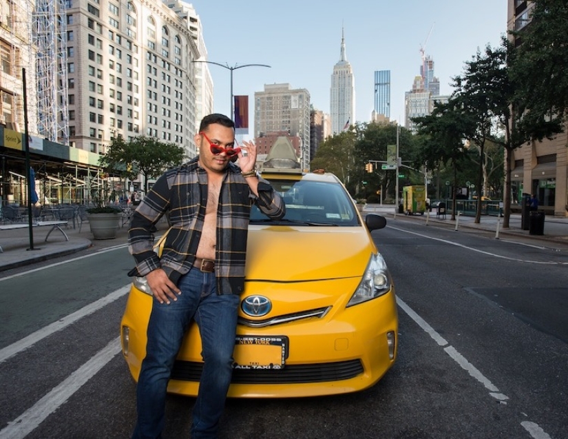 Sonrisa, Jefe! Un calendario inusual con fotos de taxistas de Nueva York ya está a la venta
