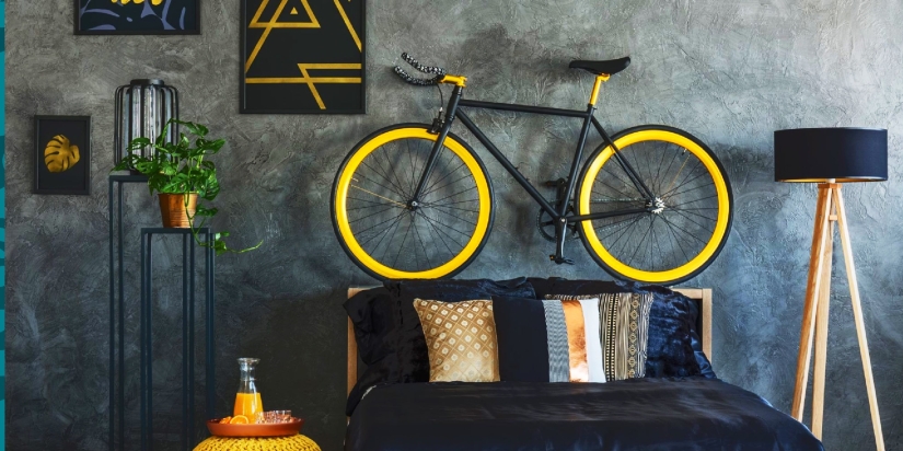 Sport and life: where to store a bicycle in a small apartment