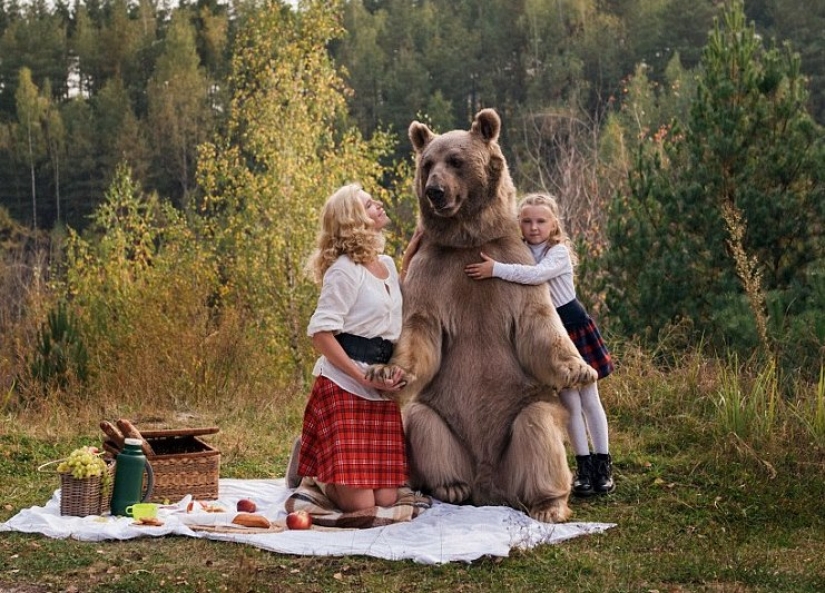 Stepan the Bear is the living embodiment of stereotypes about Russia