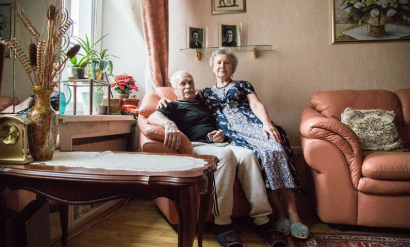 Stories of Russians who have created a family after 50 years