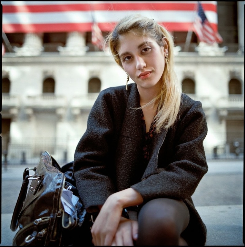 Street portraits of Americans by Mike Peters