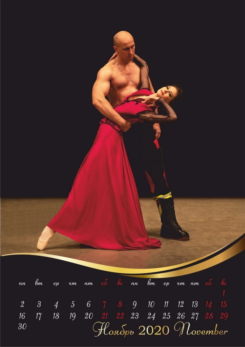 Strength and grace: rescuers of the Ministry of Emergency Situations and ballerinas of the Bolshoi Theater in a joint calendar