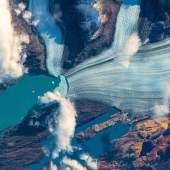 Stunning photos of French astronaut from SpaceX mission capture vibrant auroras and raging wildfires