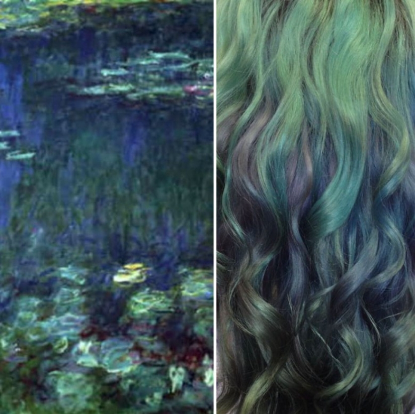 Stylist turns hairstyles into classic pieces of art Stylist turns hairstyles into classic pieces of art