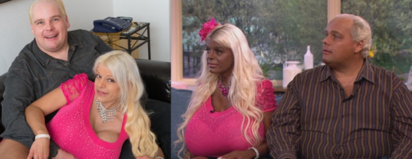 Sun-struck: a blonde model from Germany has become dark-skinned and wants to move to Africa