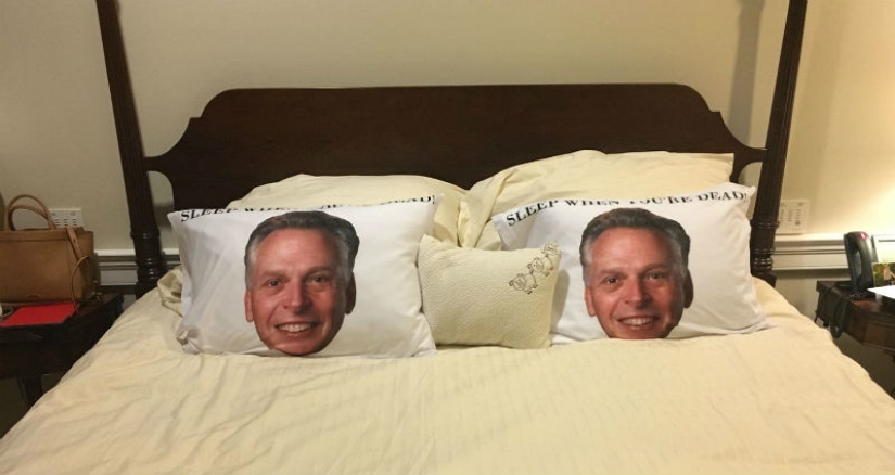 Surprise from the ex: how Virginia governors poke fun at their successors