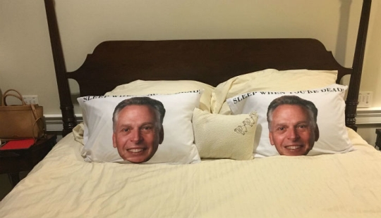 Surprise from the ex: how Virginia governors poke fun at their successors