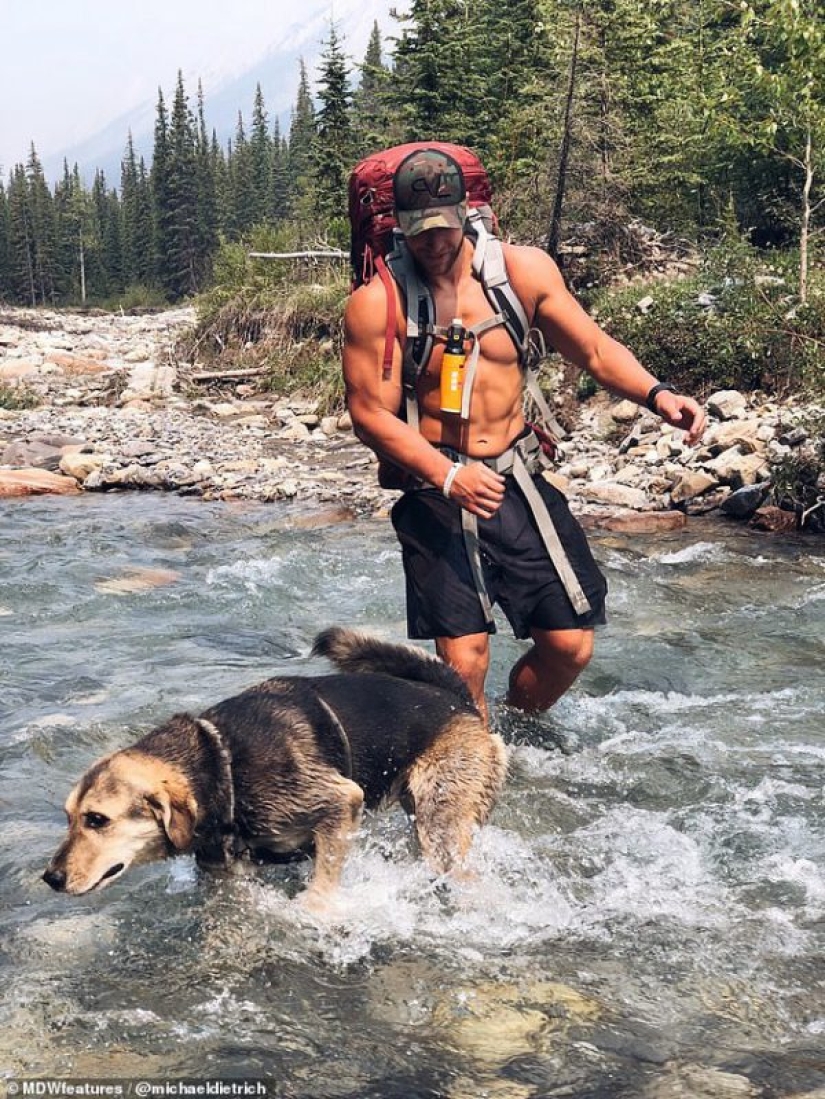 Take a friend to the mountains, take a chance: an avid traveler and his faithful dog in search of adventure