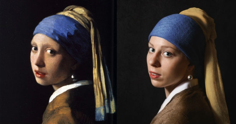 "Take a picture like Rembrandt": a public with successful parodies of famous paintings "Take a picture like Rembrandt": a public with successful parodies of famous paintings