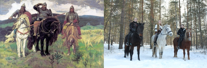 "Take a picture like Rembrandt": a public with successful parodies of famous paintings "Take a picture like Rembrandt": a public with successful parodies of famous paintings