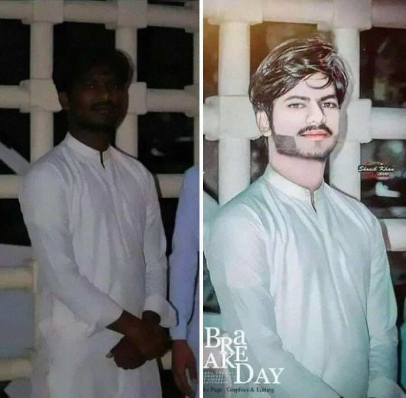 Take away their Photoshop! 35 pictures from social networks that make you want to cry Take away their Photoshop! 35 pictures from social networks that make you want to cry