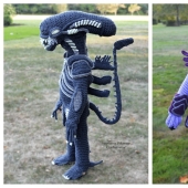 Talent on the hook: Mother knits amazing Halloween outfits for children