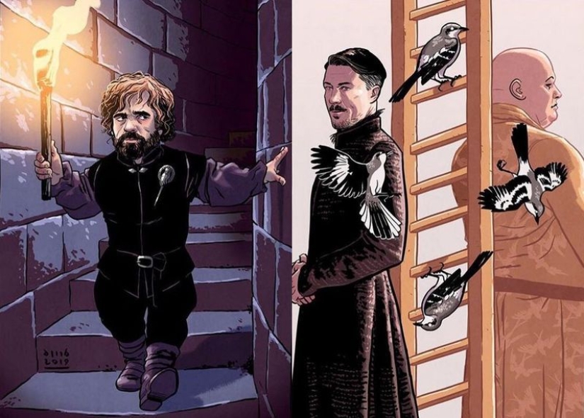 Tarot cards based on "Game of Thrones" Tarot cards based on "Game of Thrones"